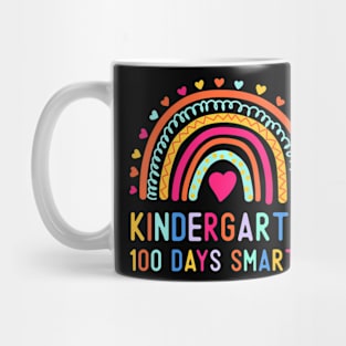 Kindergarten Rainbow 100Th Day Of School Teacher Kids Mug